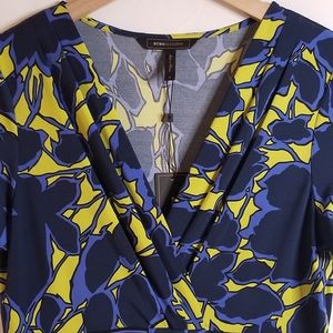 Brand new BCBGMAXAZRIA Dress - Lemon-Blue